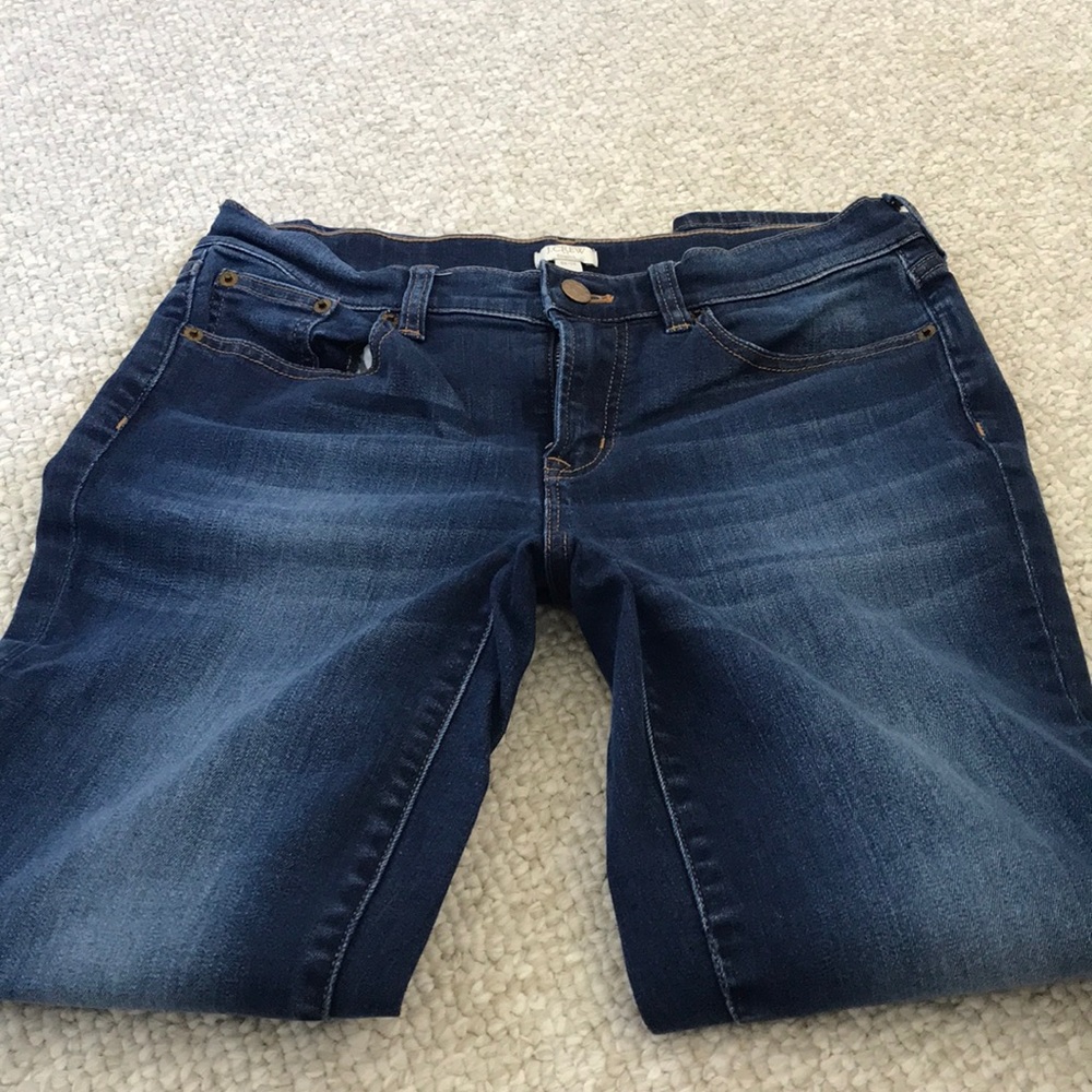 J Crew Factory Patriotic Wash Skinny Jean